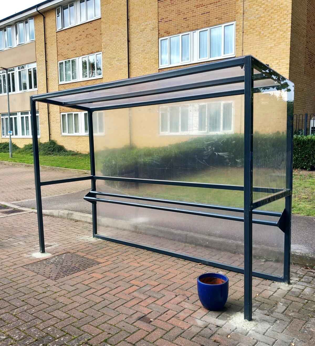 Standard Smoking Shelter (With Perch Seat)