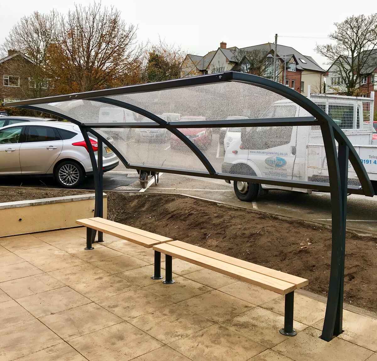 Bespoke Smoking Shelter