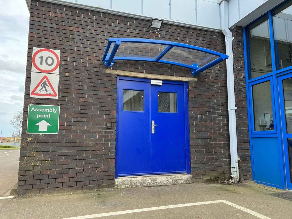 Wall Mounted Entrance Canopies