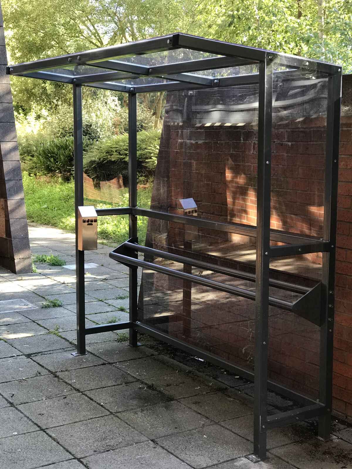 Standard Smoking Shelter (With Perch Seat)